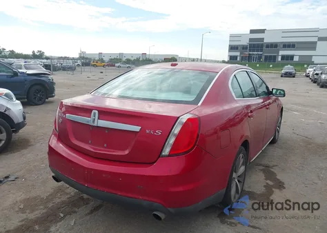 2012 Lincoln Mks из США, поврежденный, VIN 1LNHL9DRXCG804143